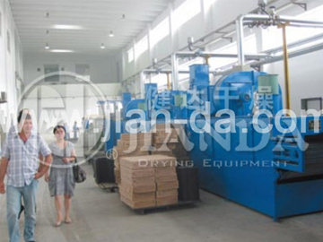 DWP系列噴射氣流帶式干燥機