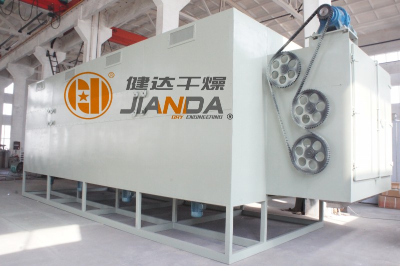 木薯片帶式干燥生產(chǎn)線