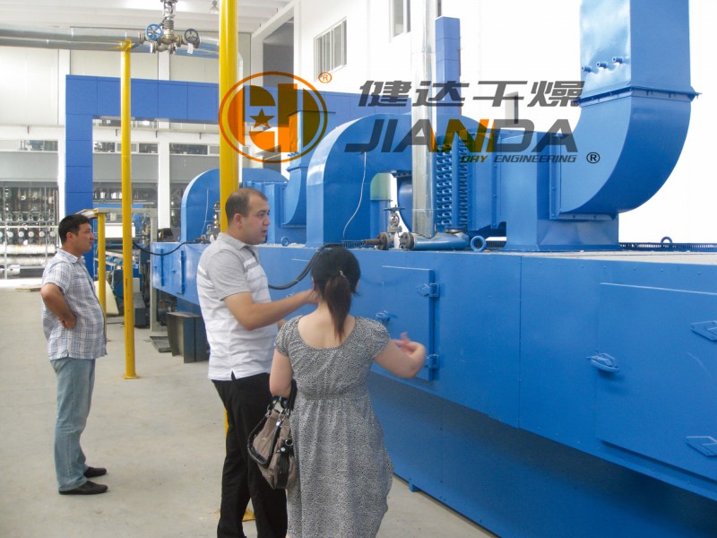 石膏板專用帶式干燥機(jī)